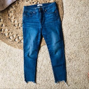 Madewell 9” High-Rise Skinny Crop Jeans